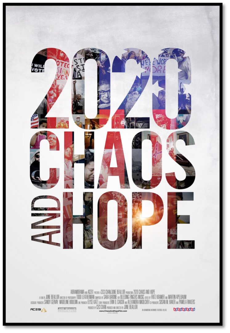 2020 Chaos and Hope Poster only with black outline 1.8.2024